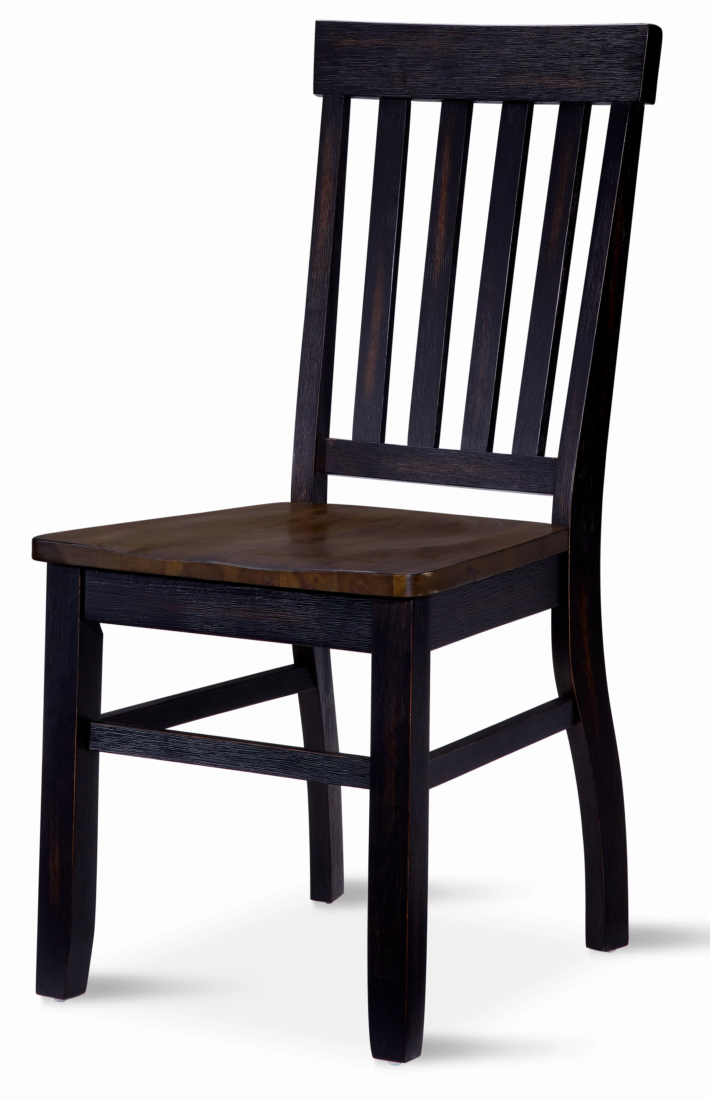 Caylie Noir 5-Piece Dining Set - Ebony, Driftwood