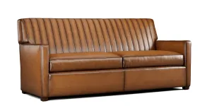 Channeled Leather Sofa vanity mirror, wall mirror