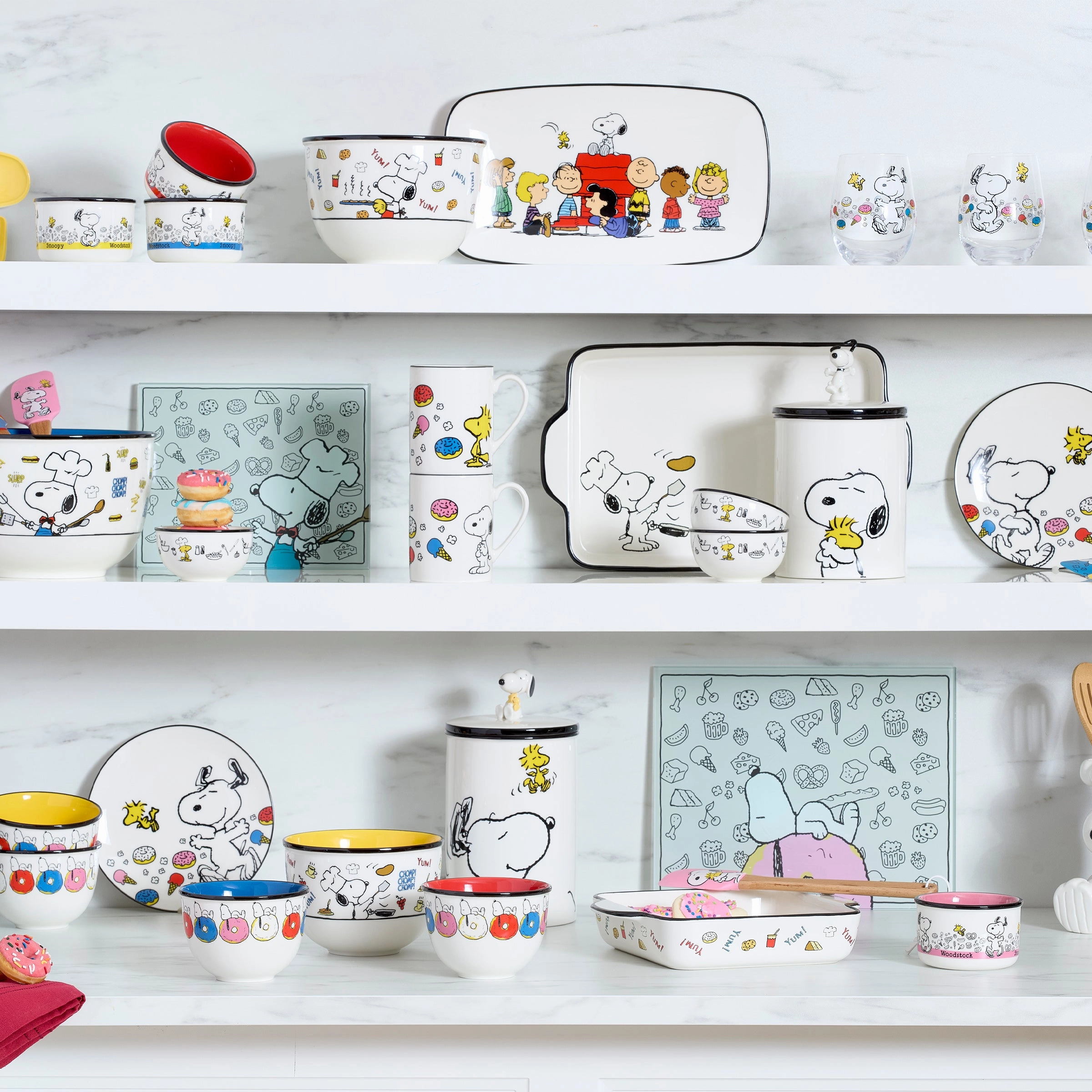Chef Snoopy Large Prep Board