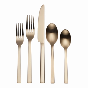 Chefs Table Champagne 20 Piece Flatware Set