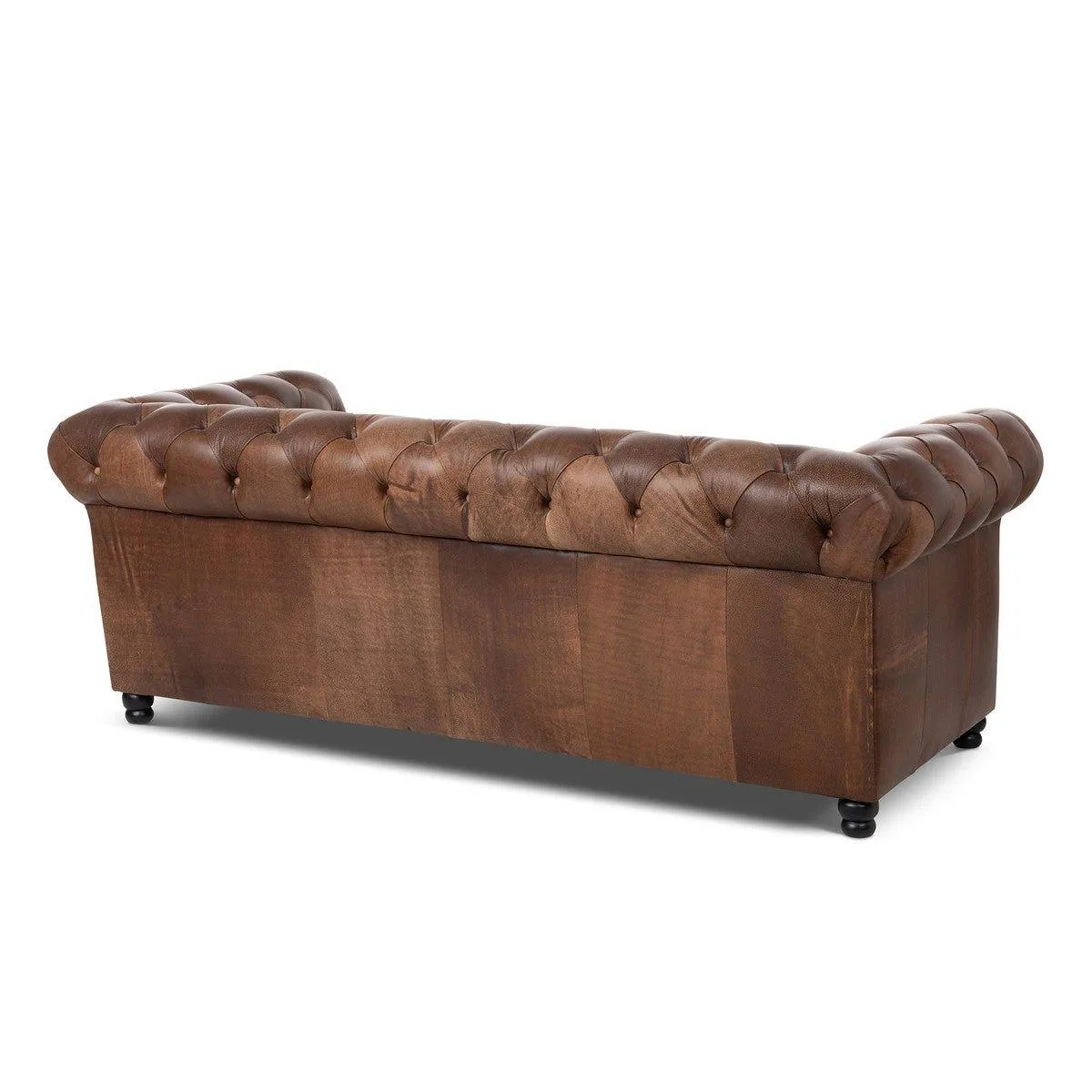 Chesterfield Distressed Leather Sofa