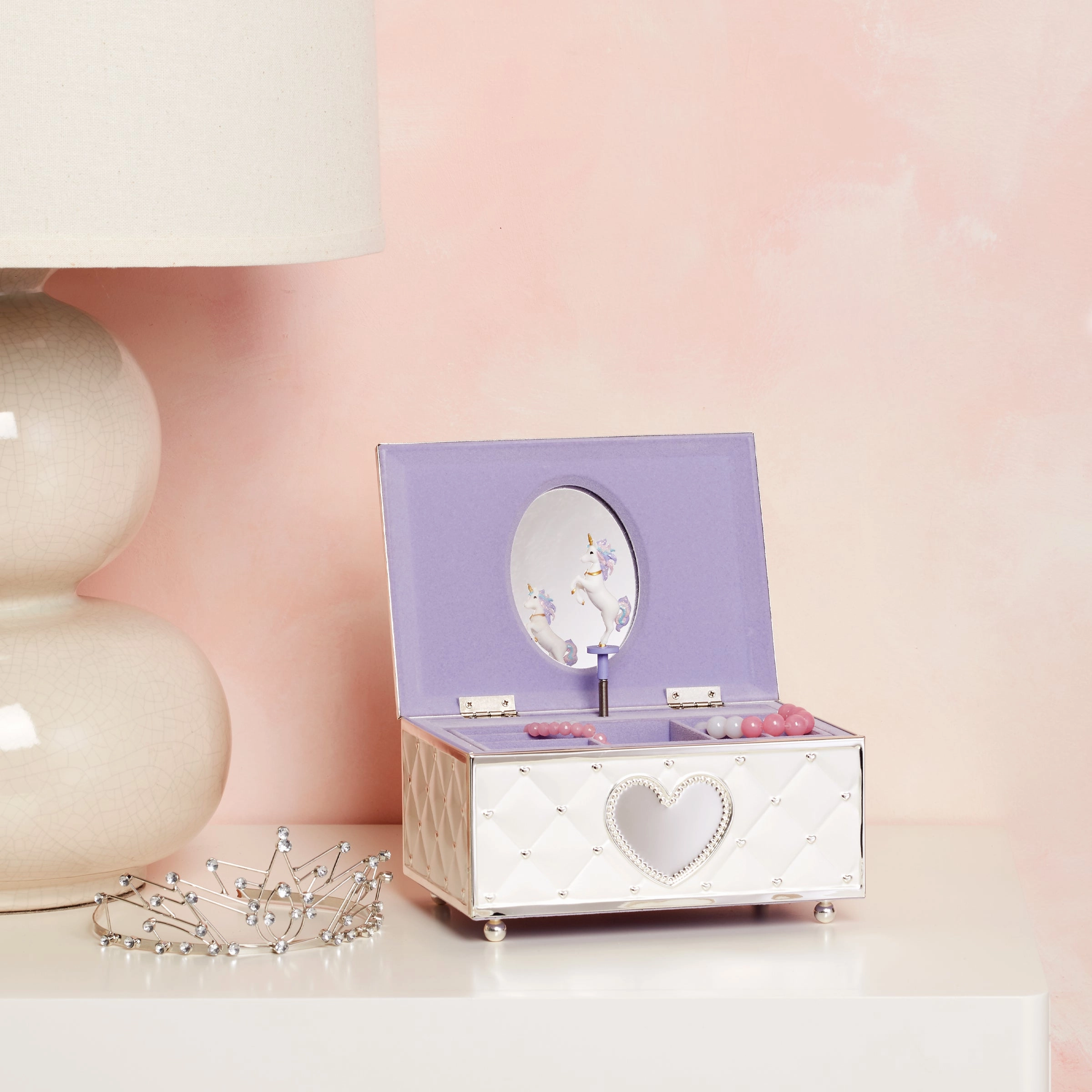 Childhood Memories Unicorn Music Jewelry Box