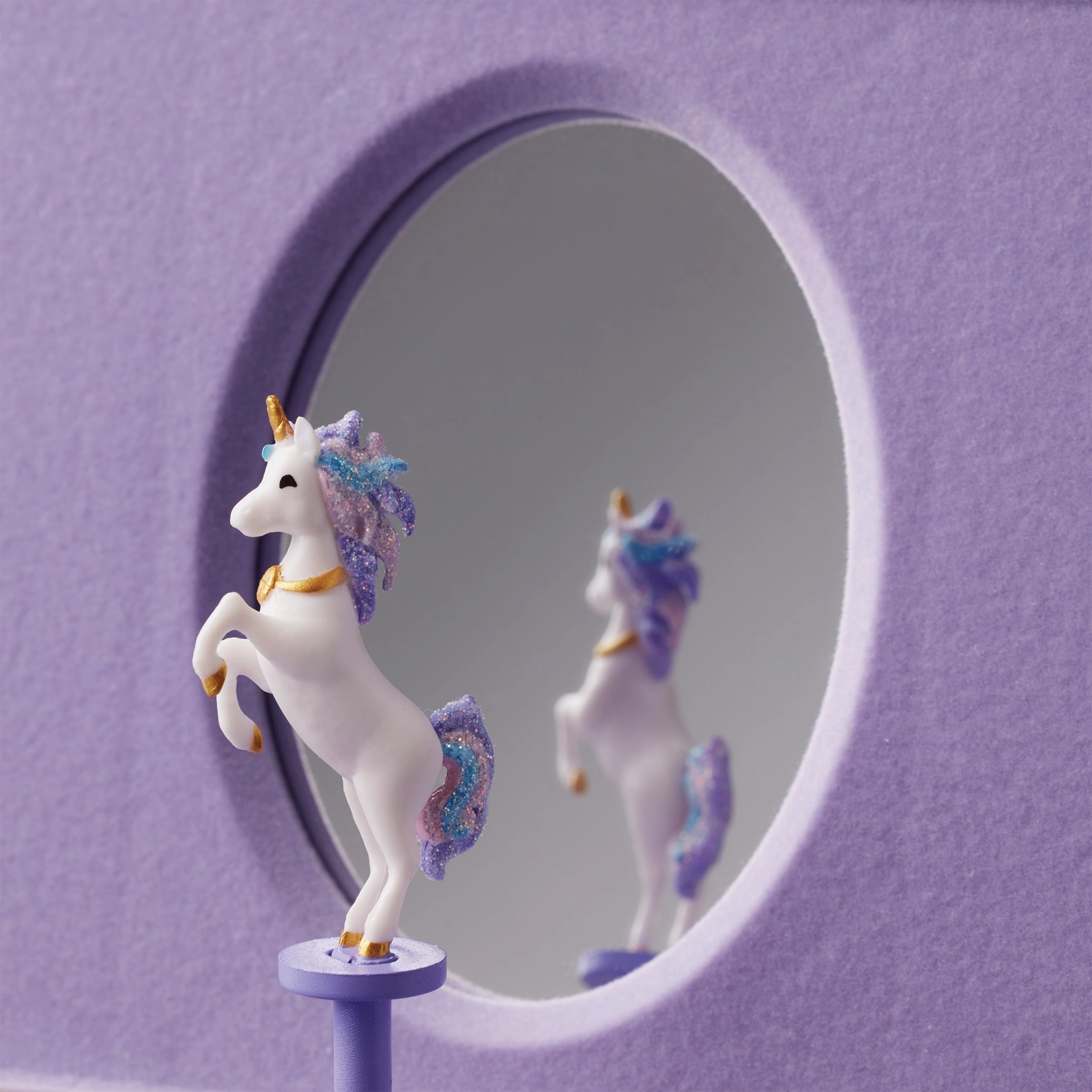 Childhood Memories Unicorn Music Jewelry Box