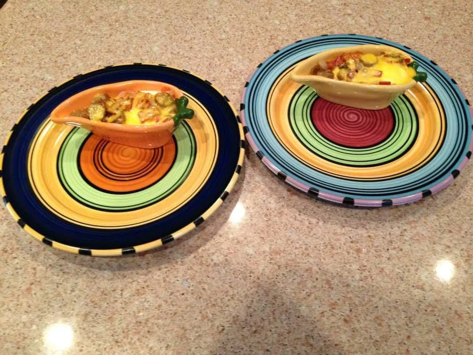 Chili Pepper Shape Bowls