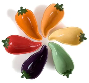 Chili Pepper Shape Bowls shower curtain, waterproof liner
