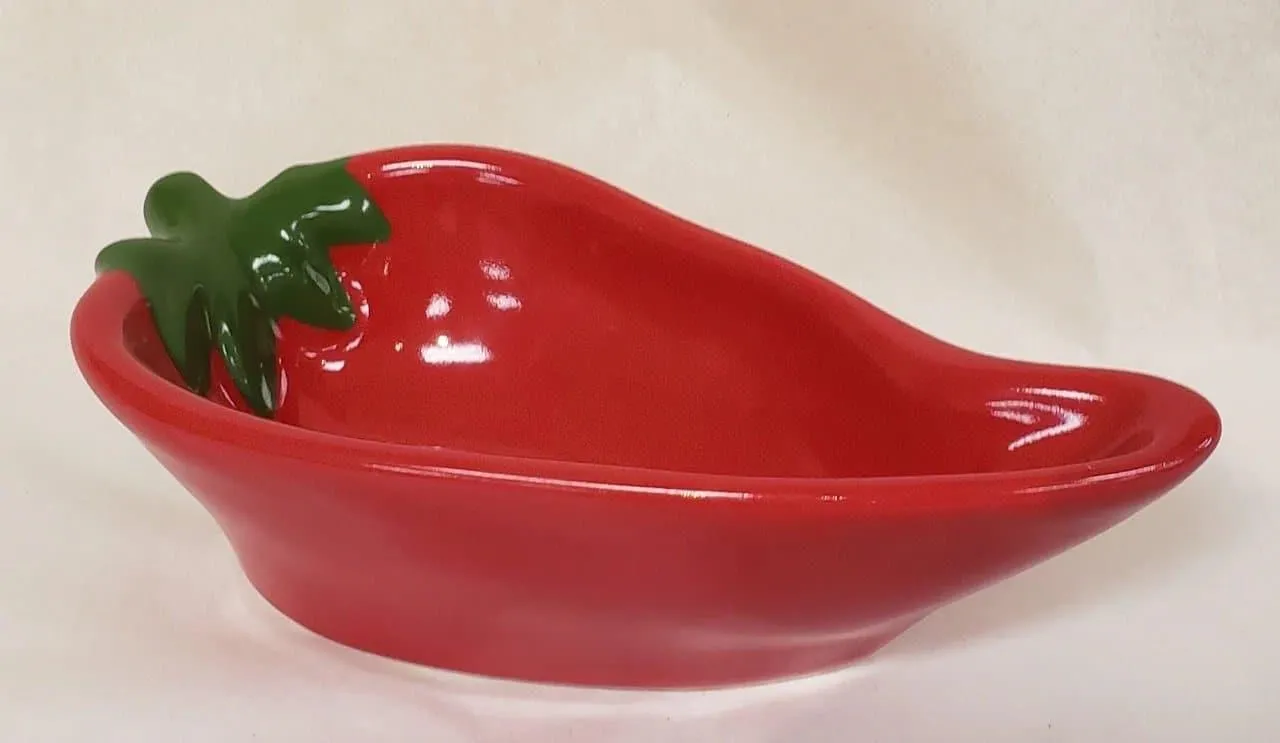 Chili Pepper Shape Bowls
