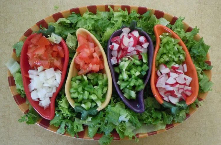 Chili Pepper Shape Bowls