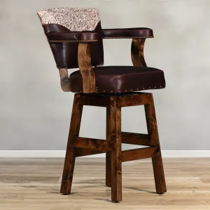 Chisum Western Leather Bar Chair gaming chair, computer chair