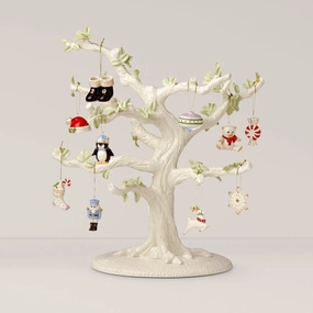 Christmas Memories 11-Piece Ornament & Tree Set