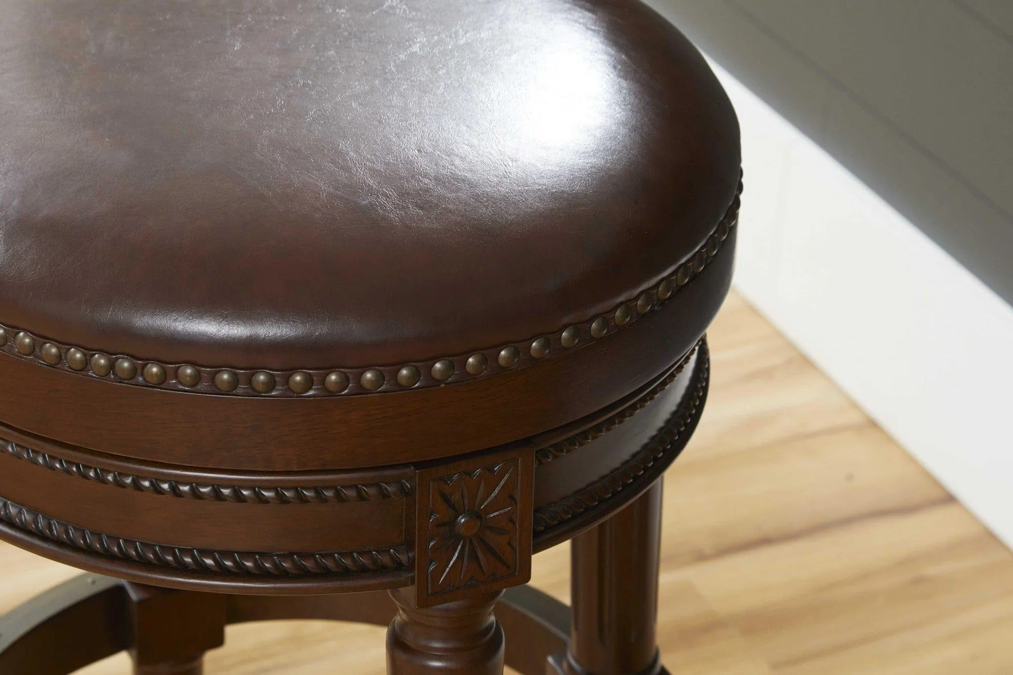 Cigar Lounge Swivel Bar Stools