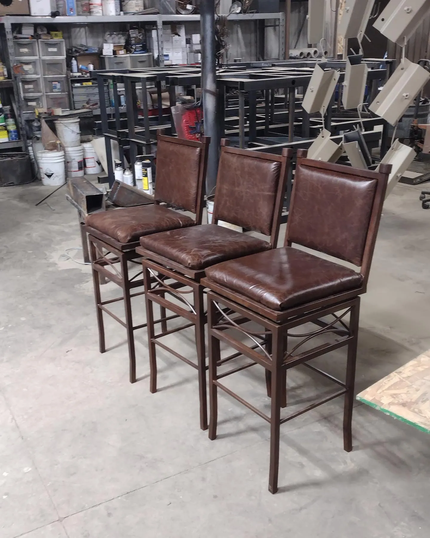 Classic Rustic Armless Bar Chair gaming chair, computer chair
