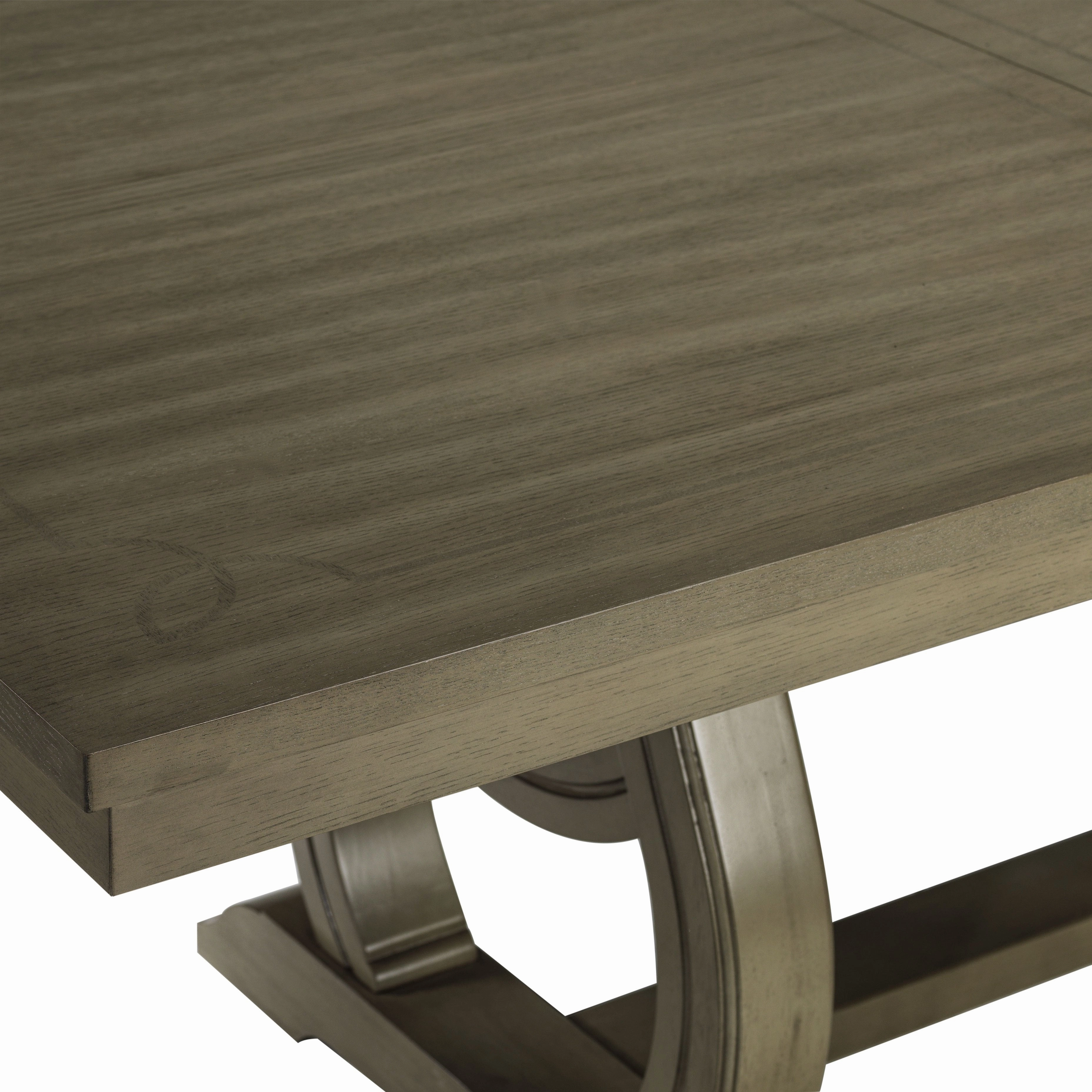 Cleopatra 7-Piece Extendable Dining Set - Oak