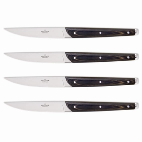 Clevedon Pakkawood  Steak Knives Set of 4