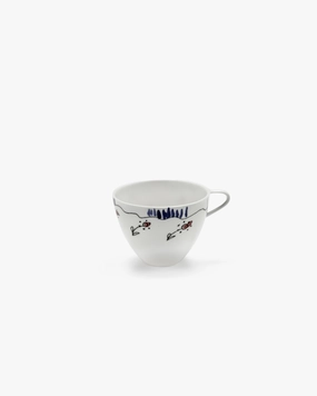 Coffee cup high Anemone milk Midnight Flowers