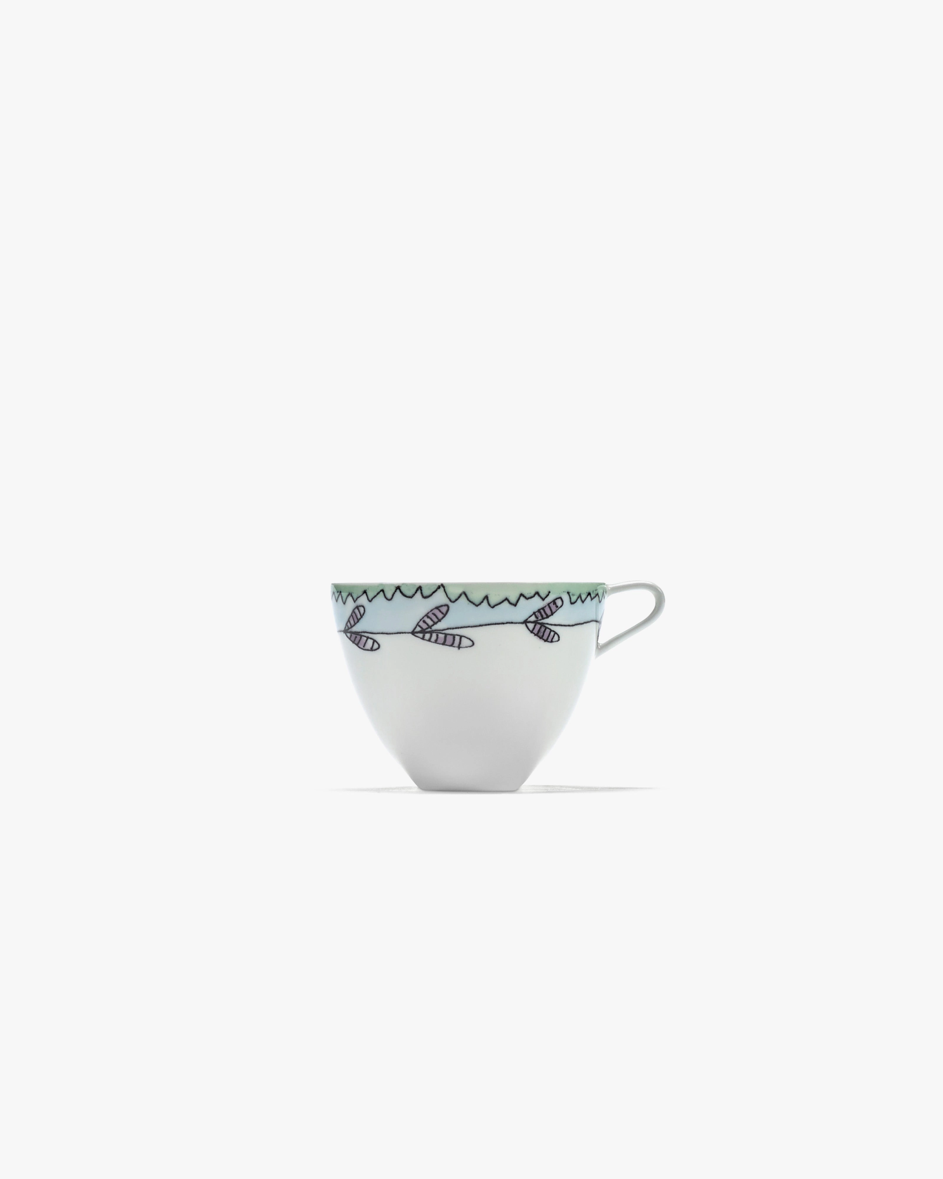 Coffee cup high Blossom milk Midnight Flowers