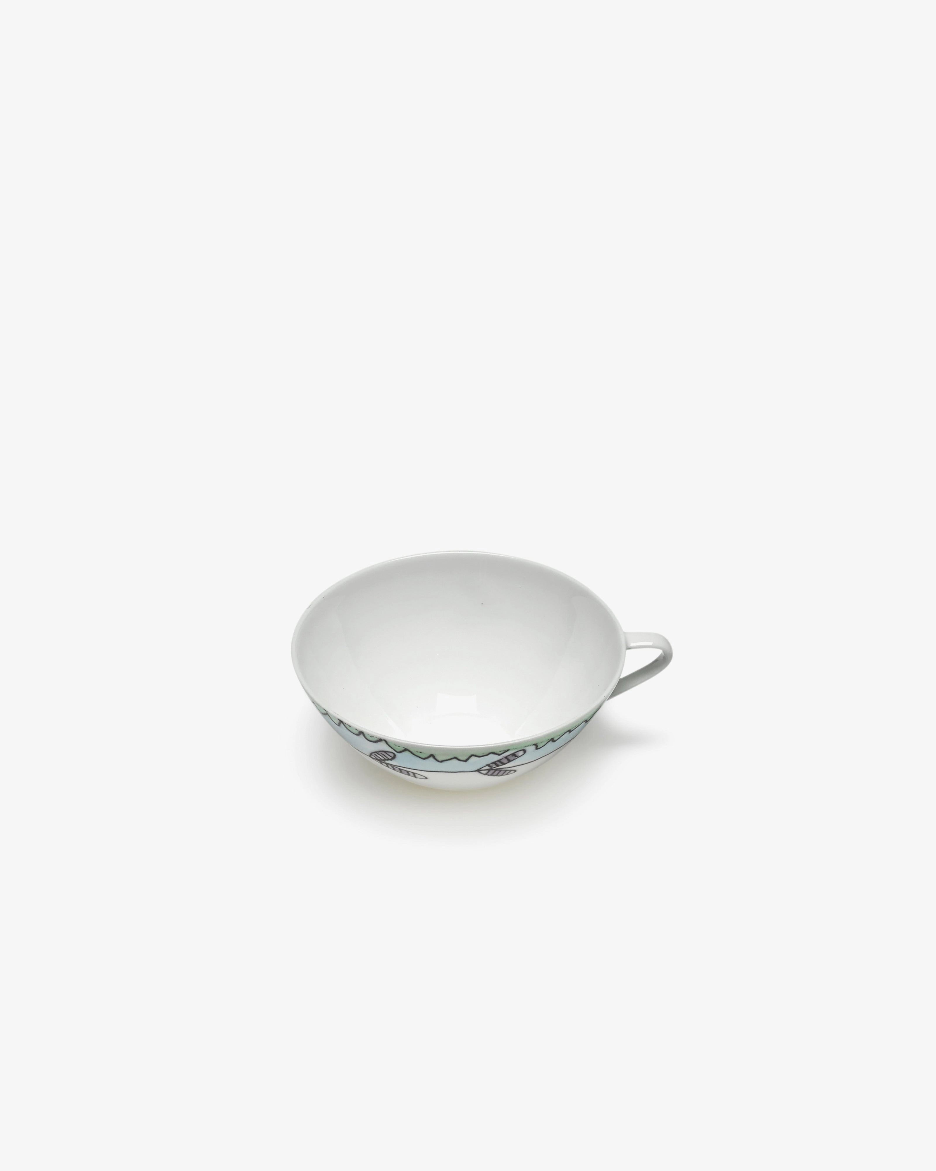 Coffee cup low Blossom milk Midnight Flowers
