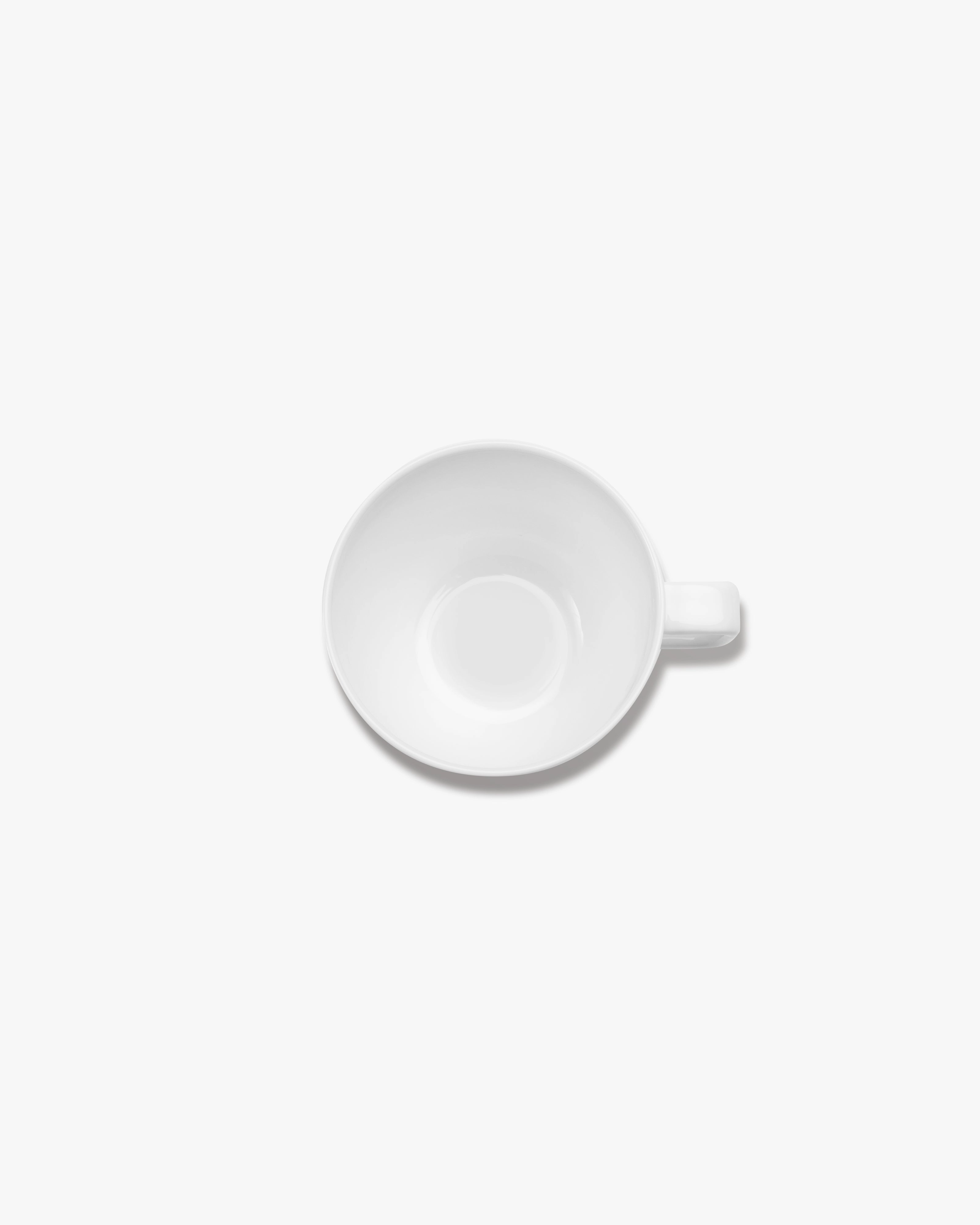 Coffee cup white glazed Base