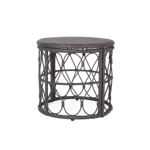Colmar Outdoor Wicker Side Table coffee table, accent table