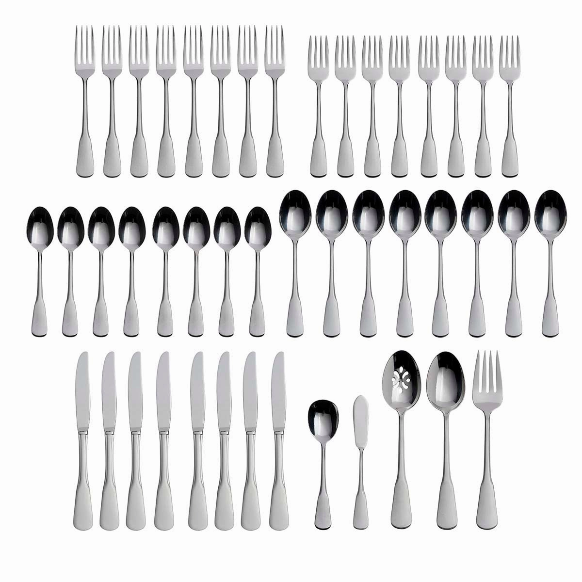Colonial Boston 45 Piece Flatware Set