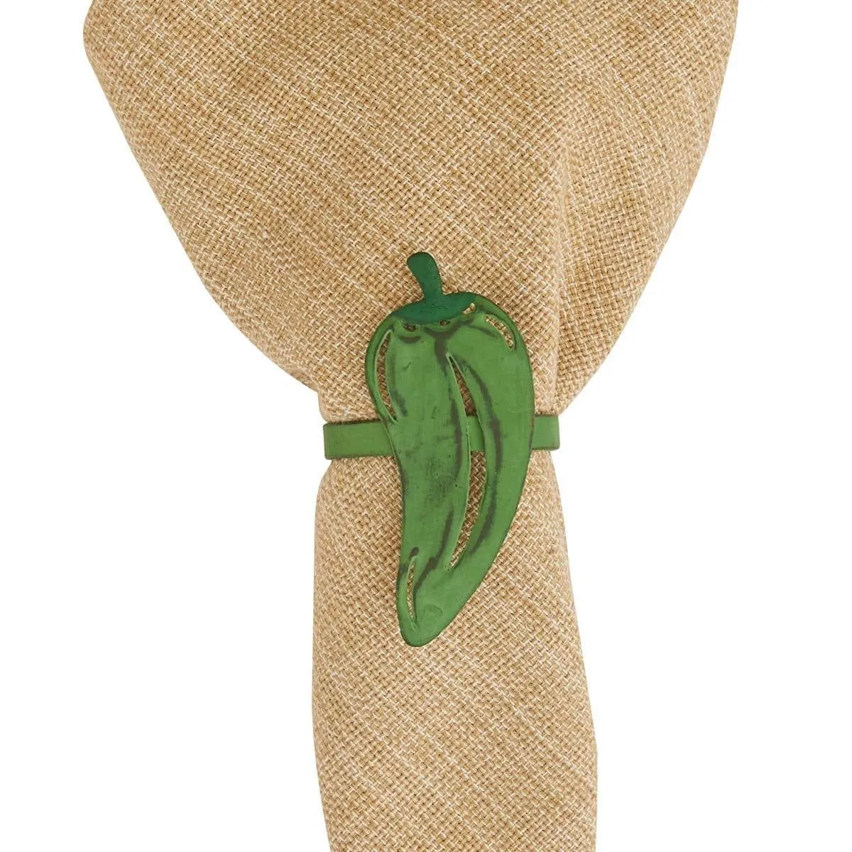 Colorful Southwest Chili Pepper Napkin Rings