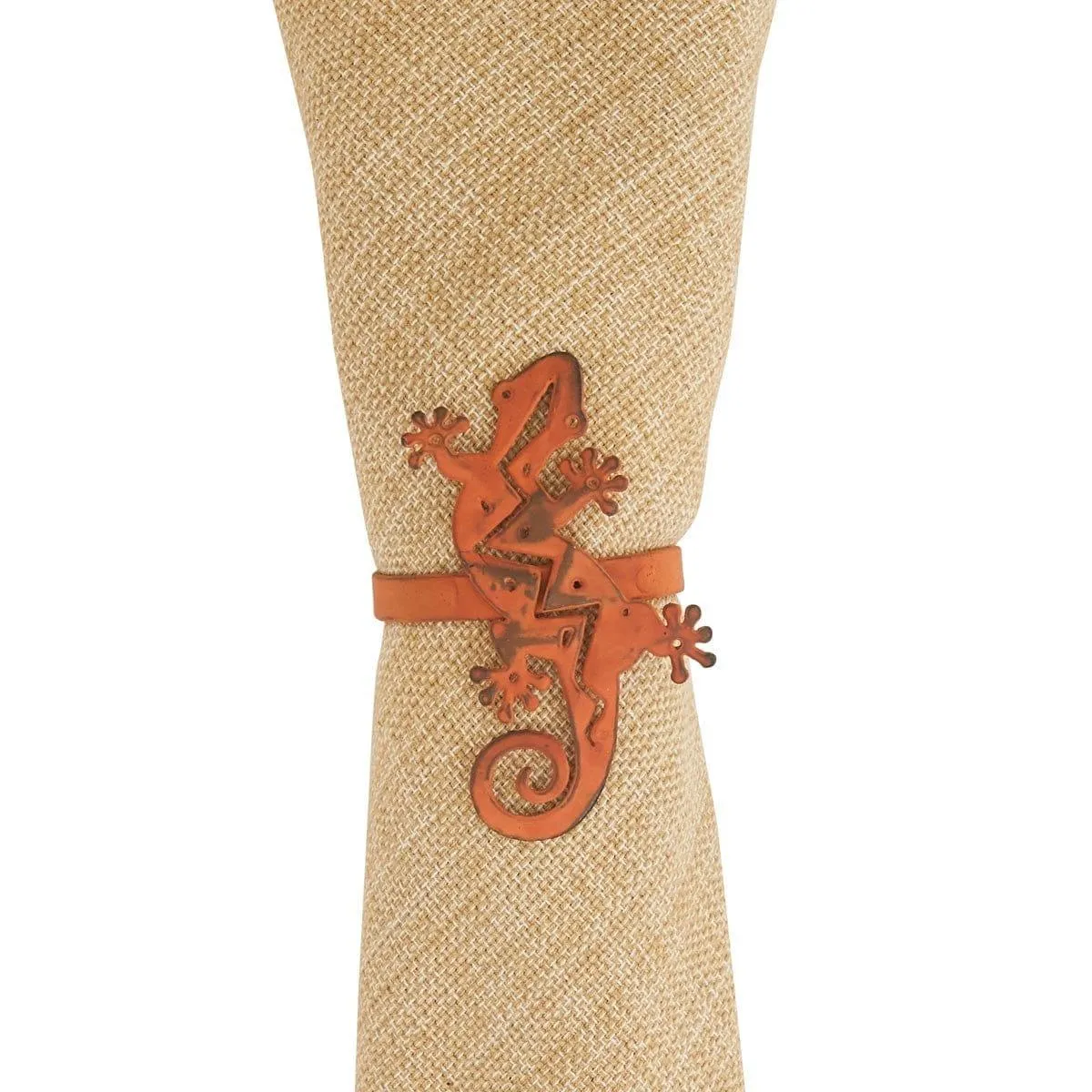 Colorful Southwestern Gecko Napkin Rings