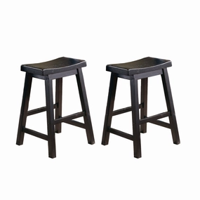 Colt Counter Stool - Black - Set of Two