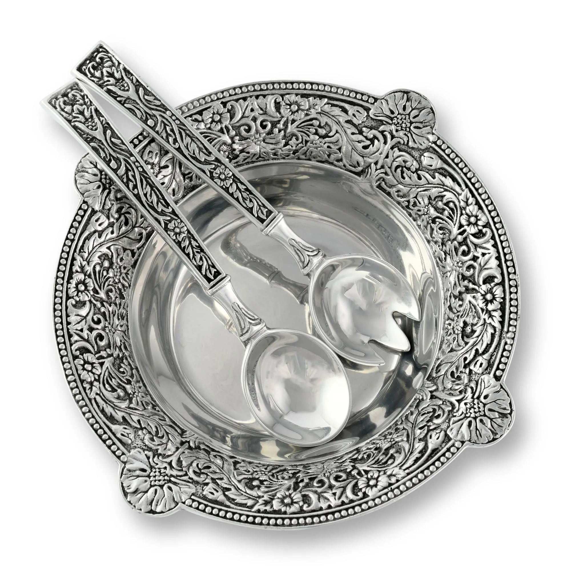 Concho Pattern Salad Bowl Set