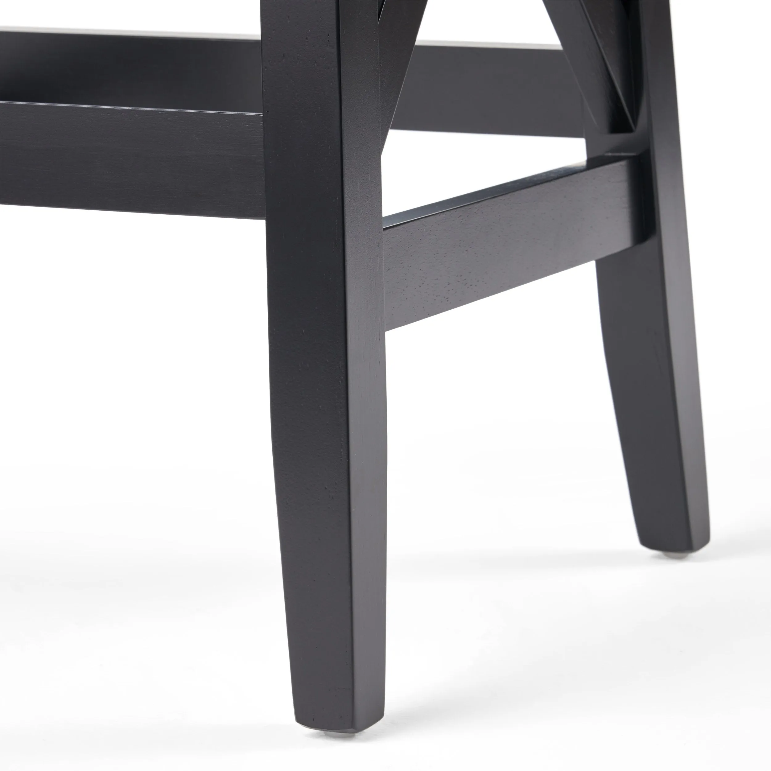 Contemporary Farmhouse Wooden Barstools (Set of 2) - NH245903