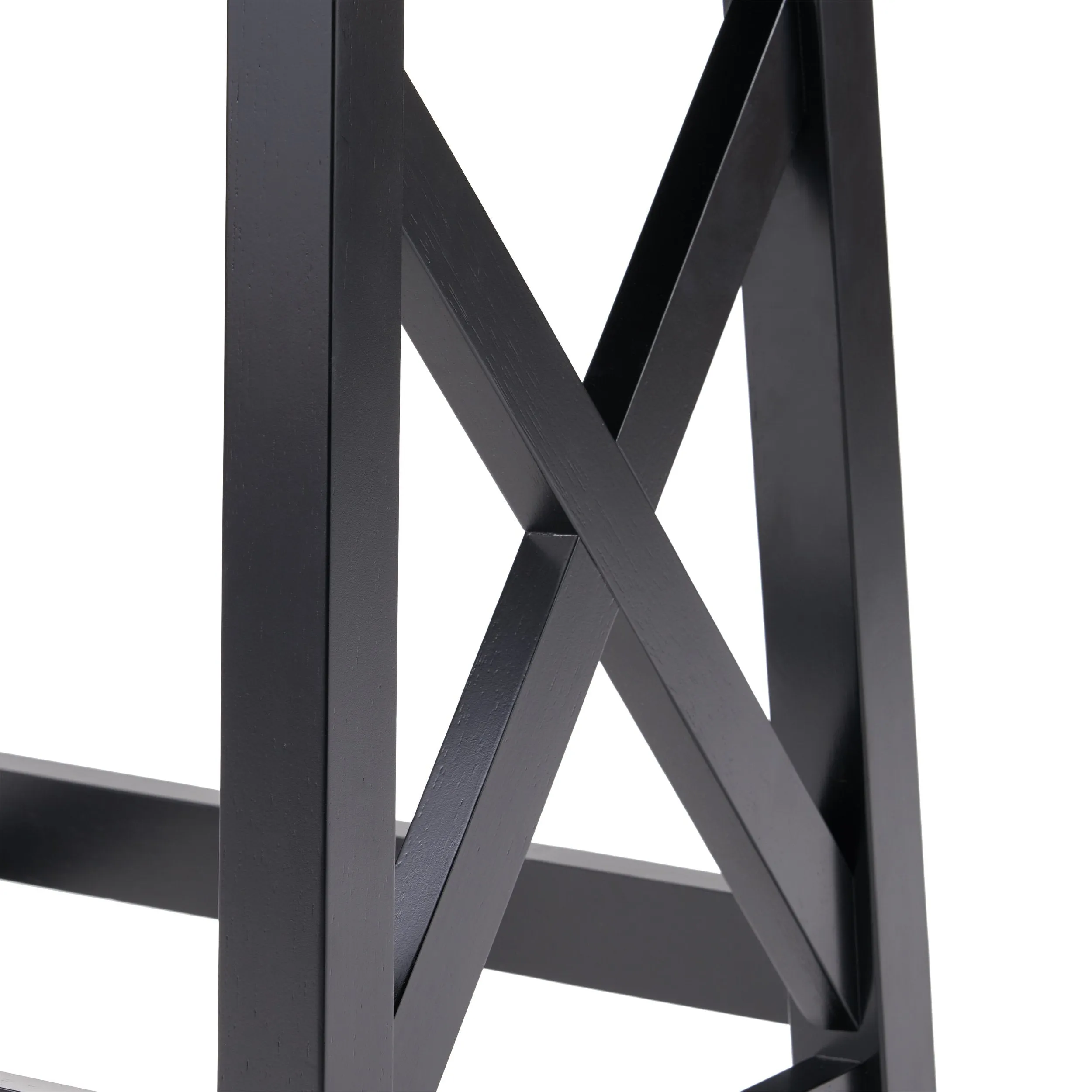 Contemporary Farmhouse Wooden Barstools (Set of 2) - NH245903