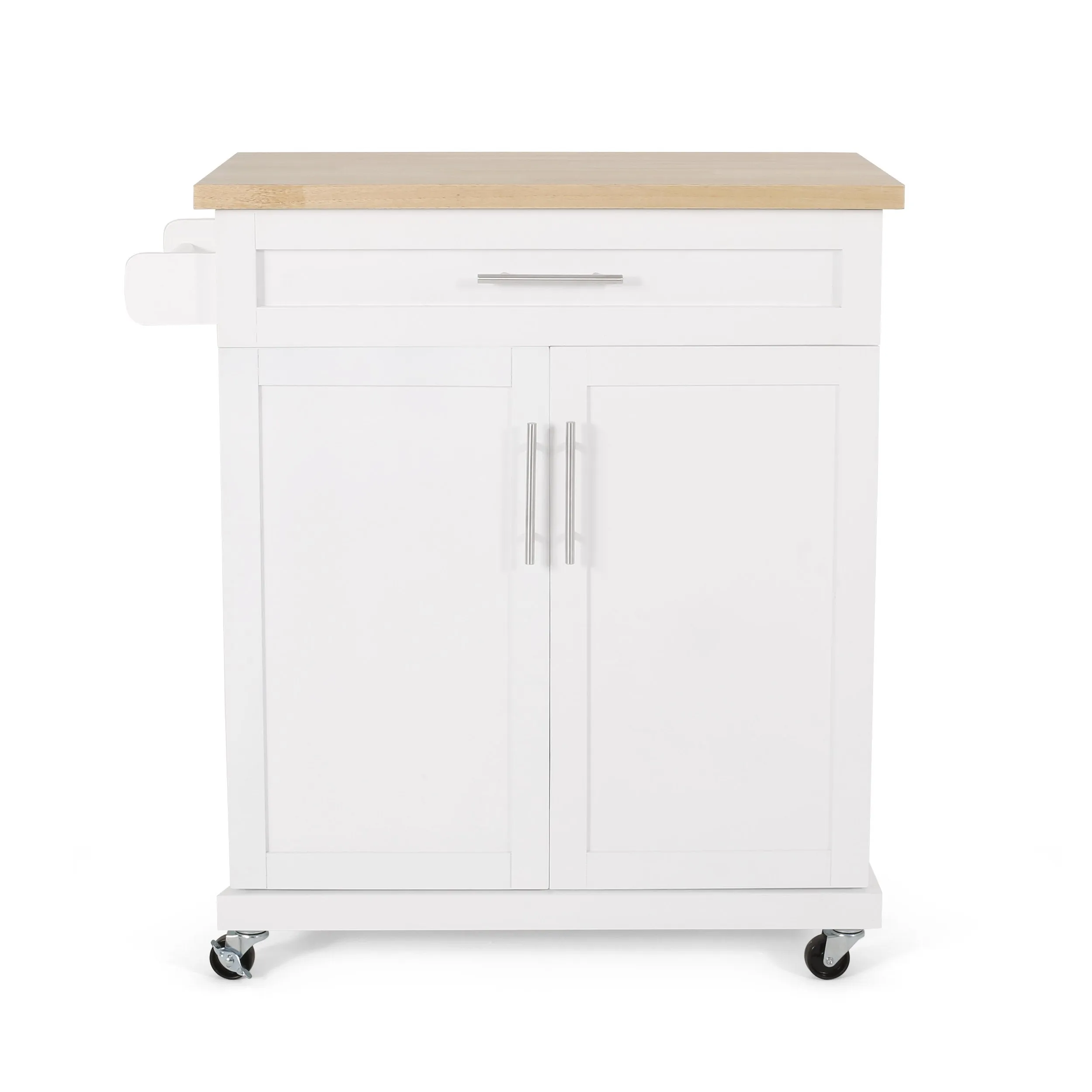 Contemporary Kitchen Cart with Wheels - NH204413