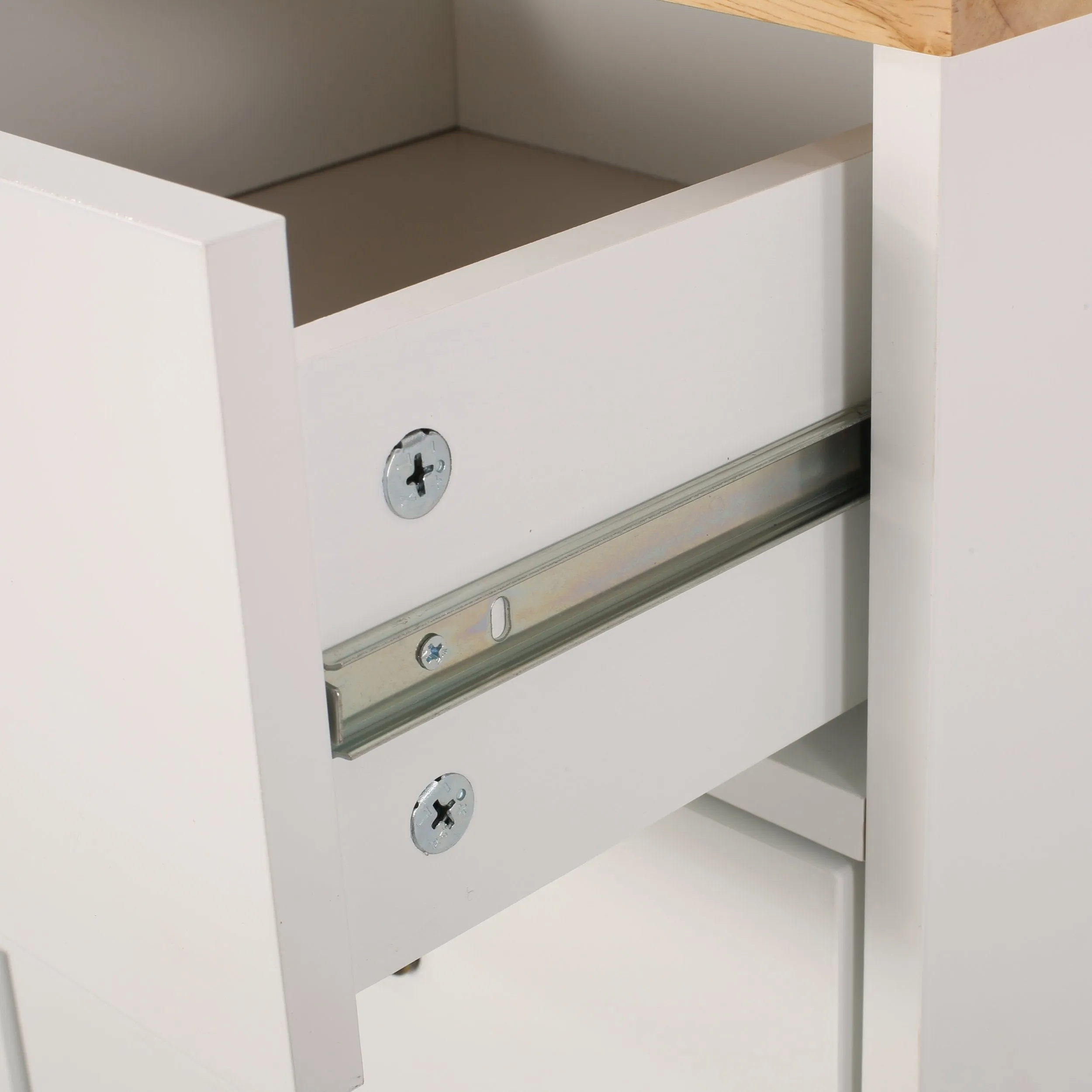 Contemporary Kitchen Cart with Wheels - NH361313