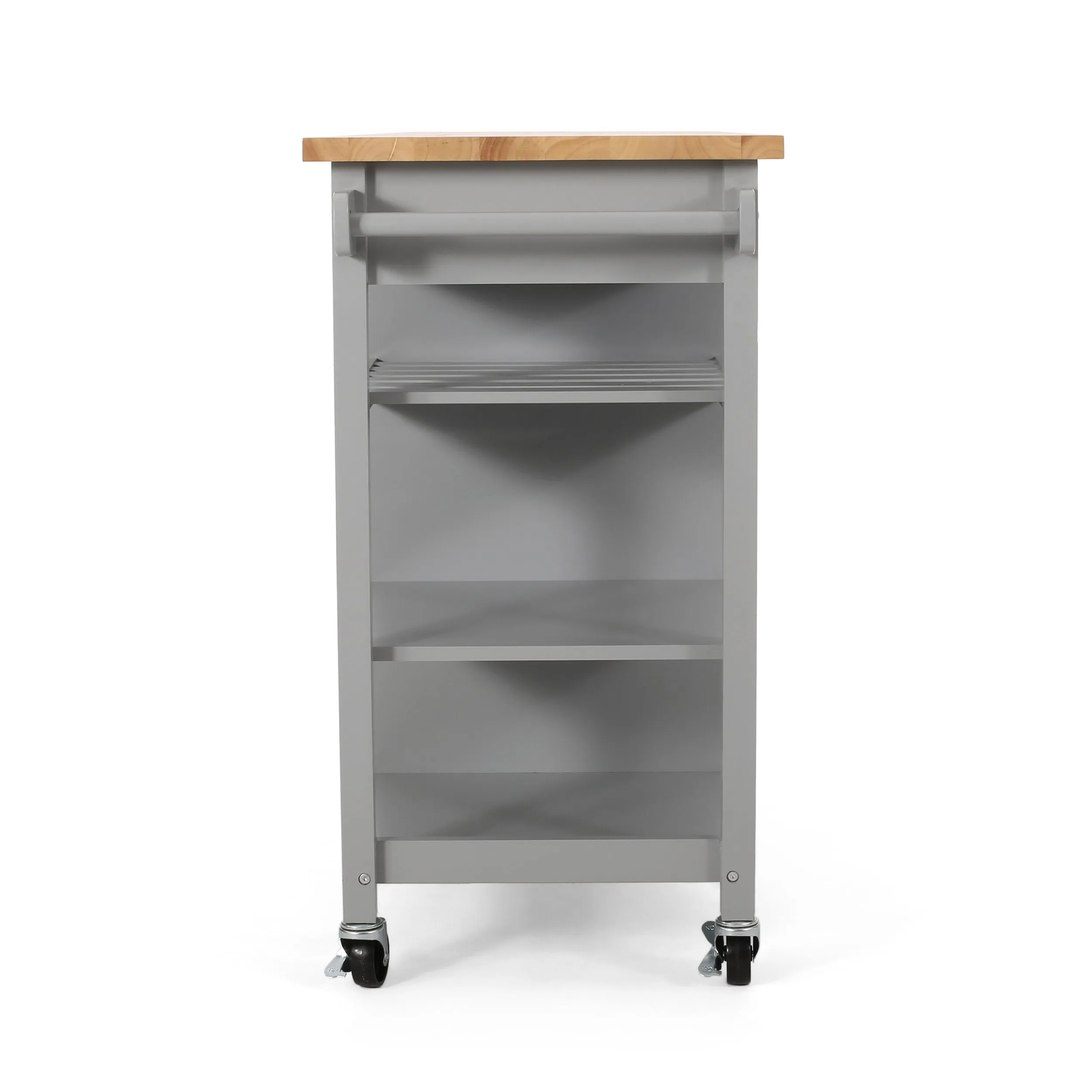 Contemporary Kitchen Cart with Wheels - NH861313