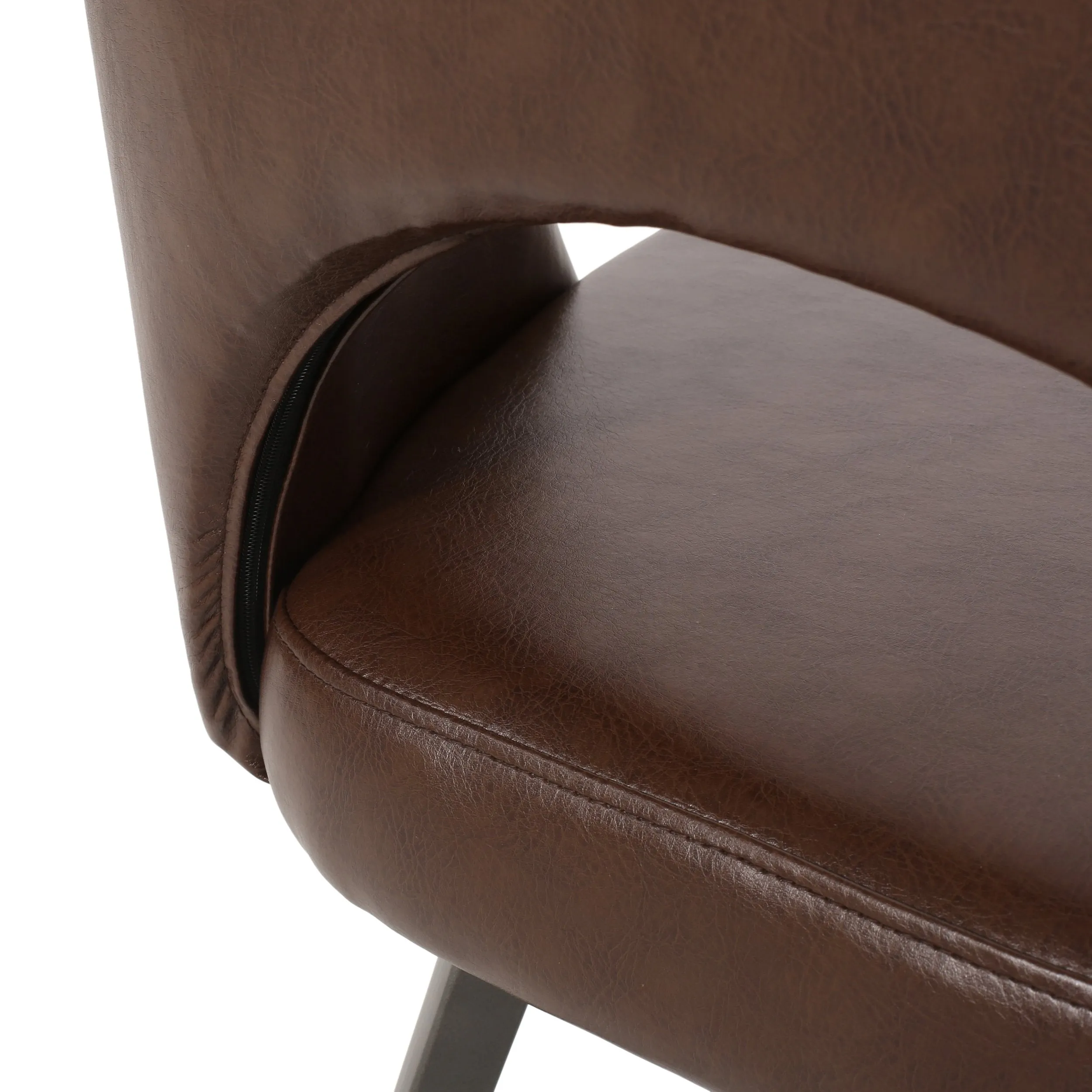 Contemporary Open Back Dining Chairs, Set of 2 - NH543413