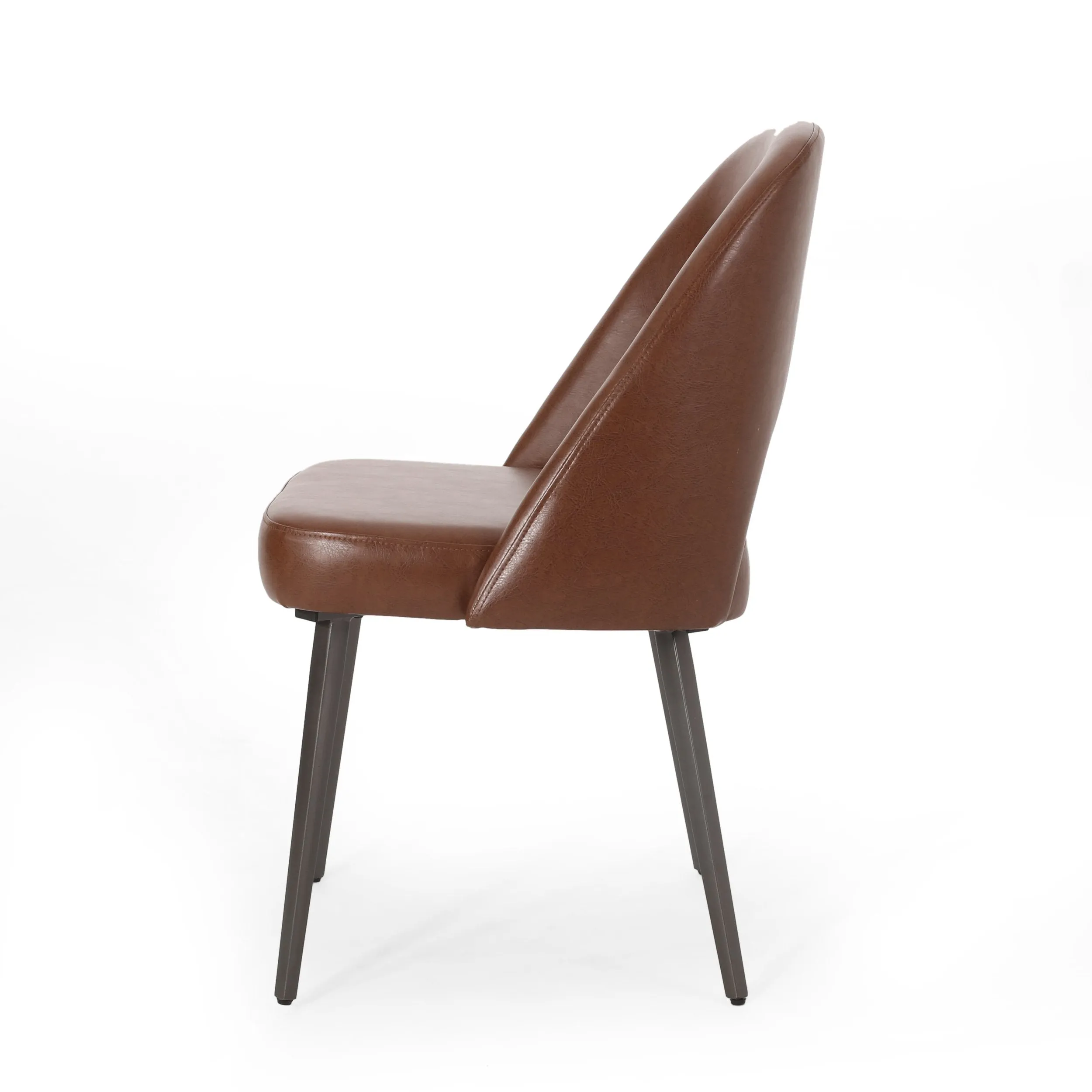 Contemporary Open Back Dining Chairs, Set of 2 - NH543413