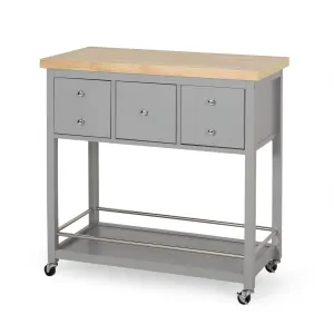 Contemporary Storage Kitchen Cart with Wheels - NH993413 dining chair, upholstered chair