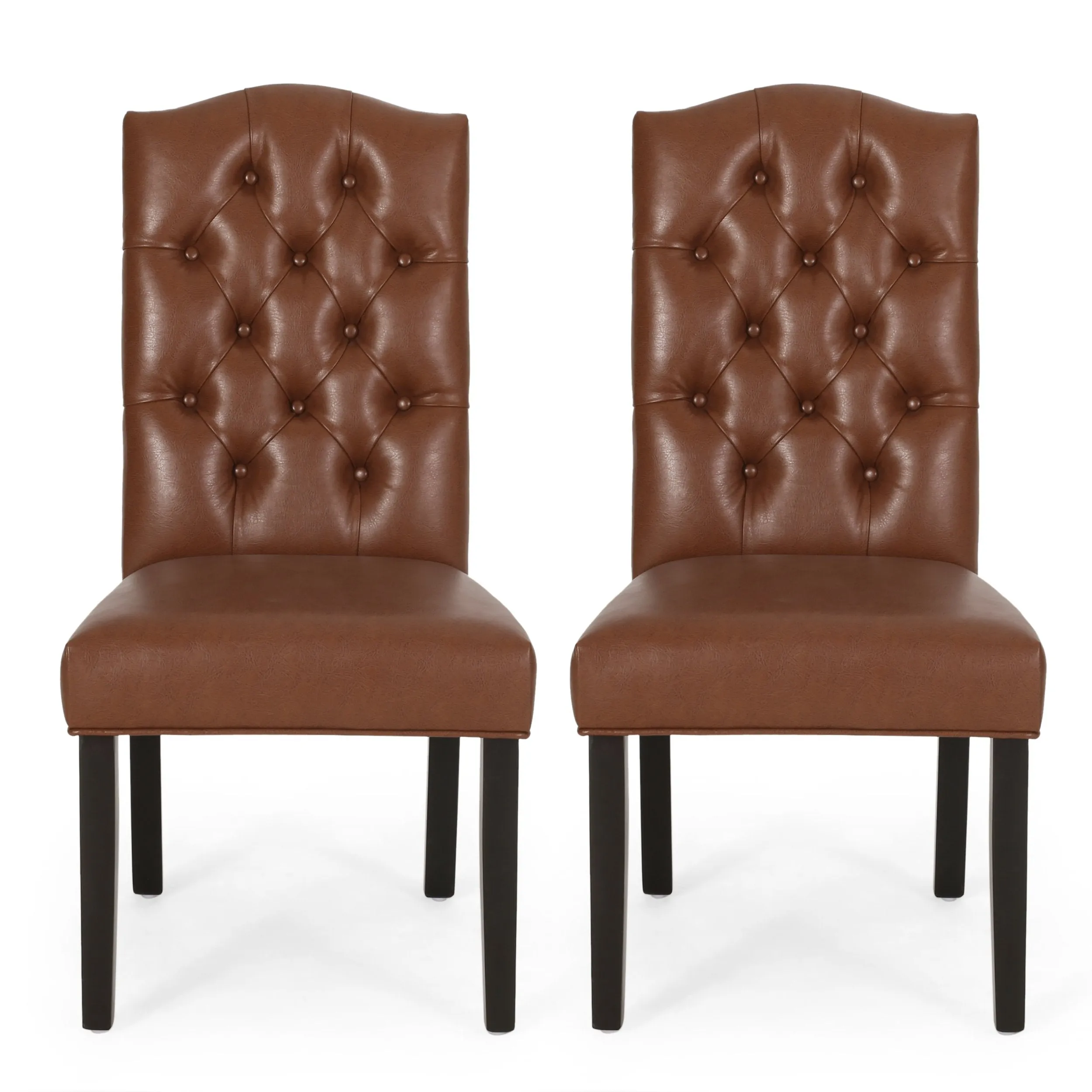 Contemporary Tufted Dining Chairs, Set of 2 - NH685413 dining table set, 6-piece dining set