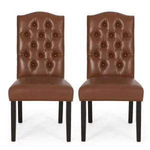 Contemporary Tufted Dining Chairs, Set of 2 - NH685413 dining table set, 6-piece dining set