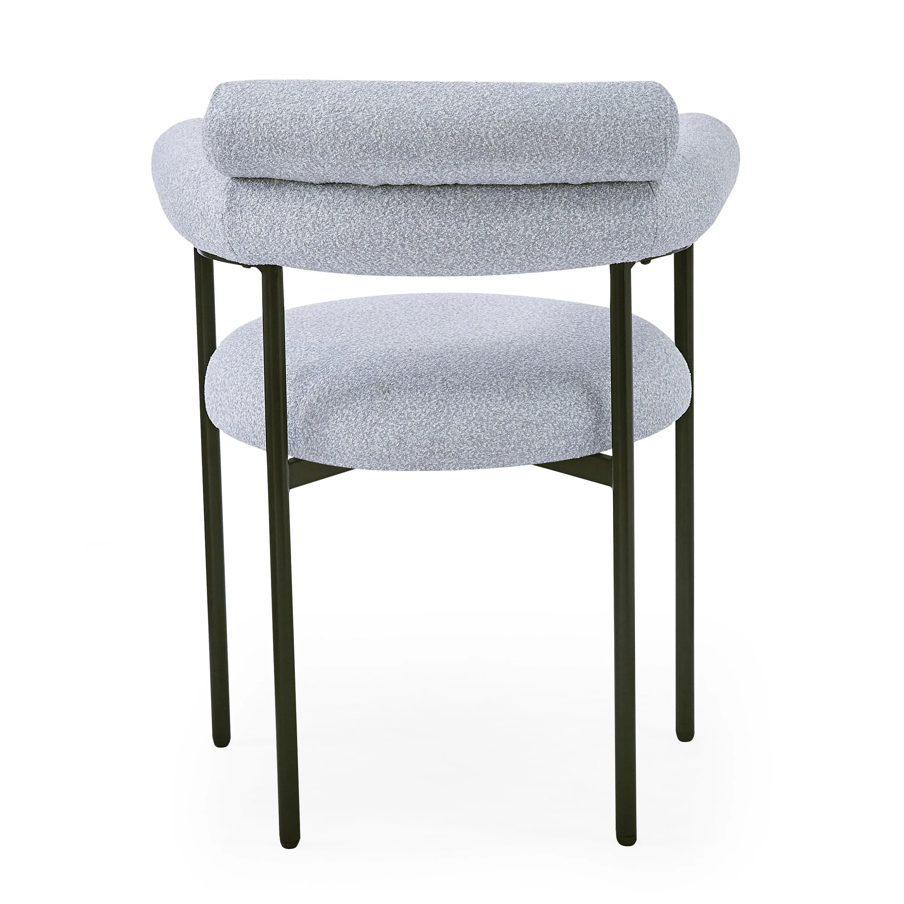Contemporary Upholstered Dining Chair  Soft Cushioned Seat & Back