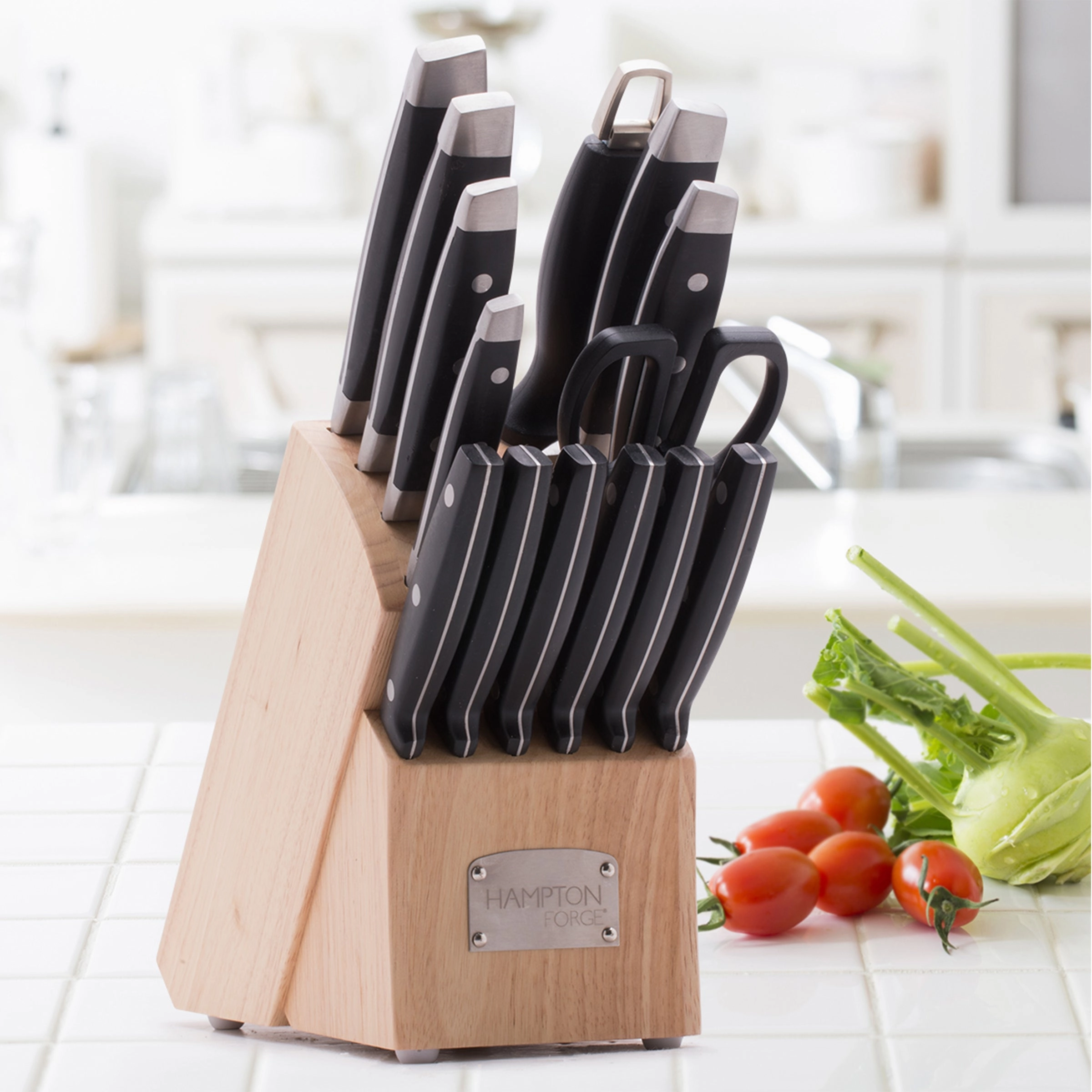 Continental 15 Piece Cutlery Block Set