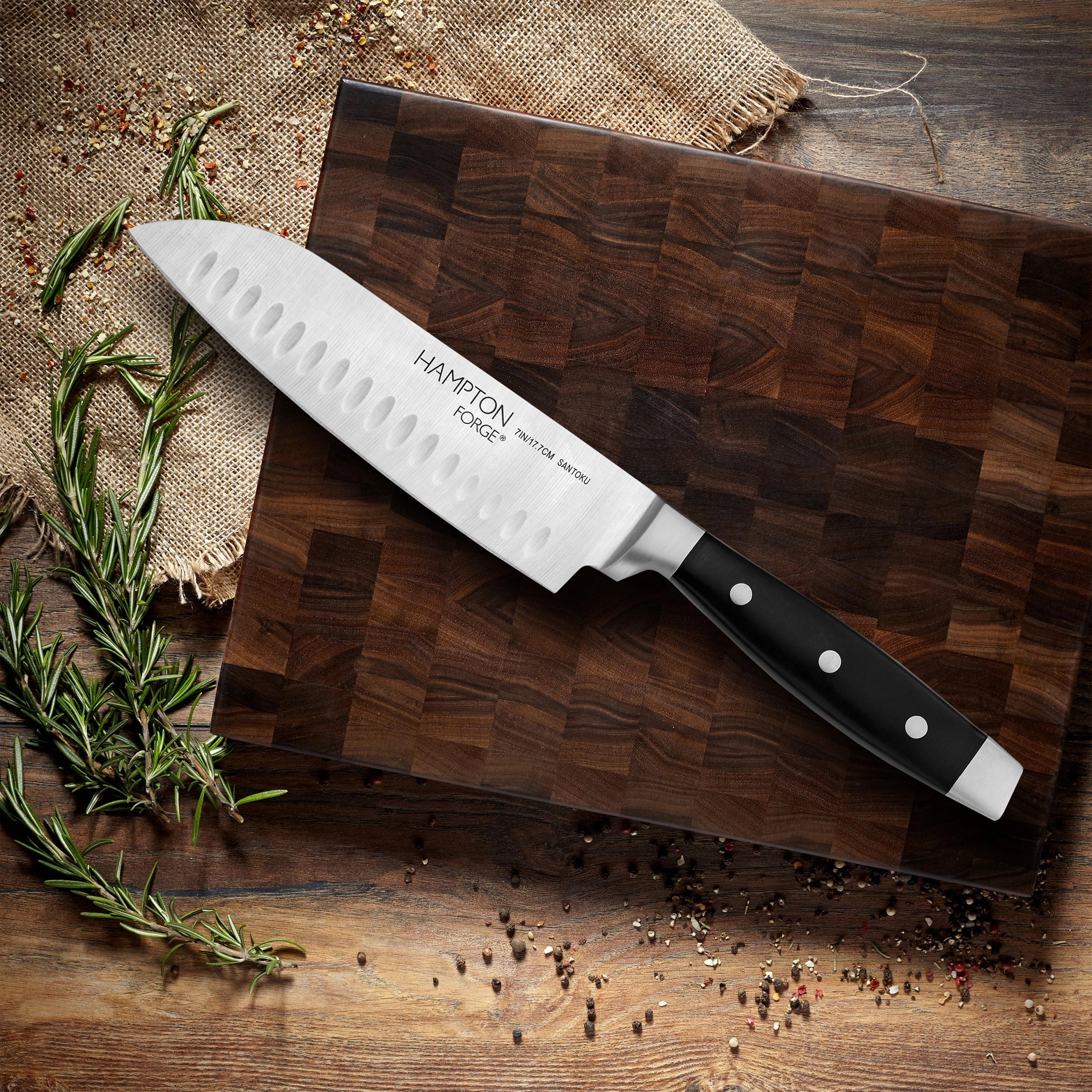 Continental 7" Santoku with Blade Guard