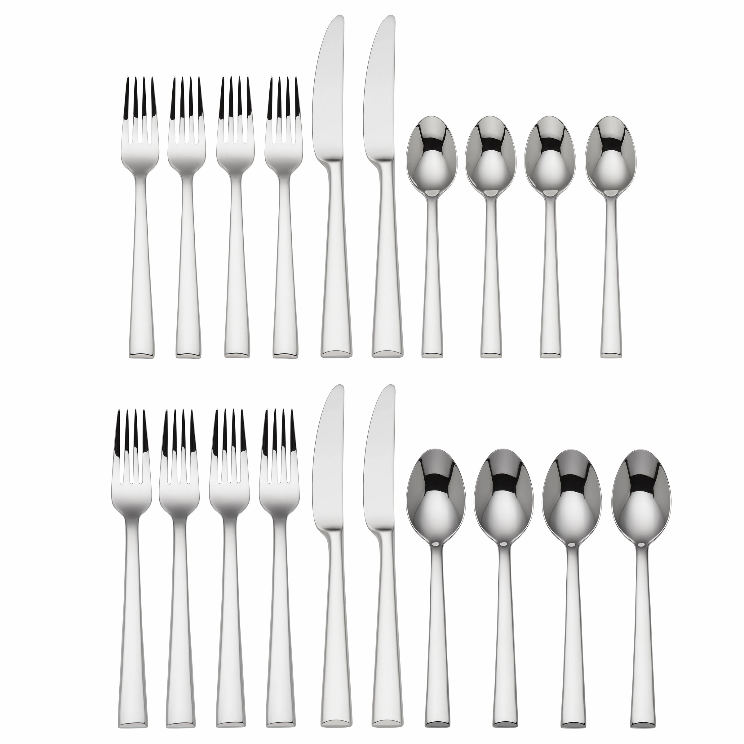 Continental Dining Flatware 20 Piece Set