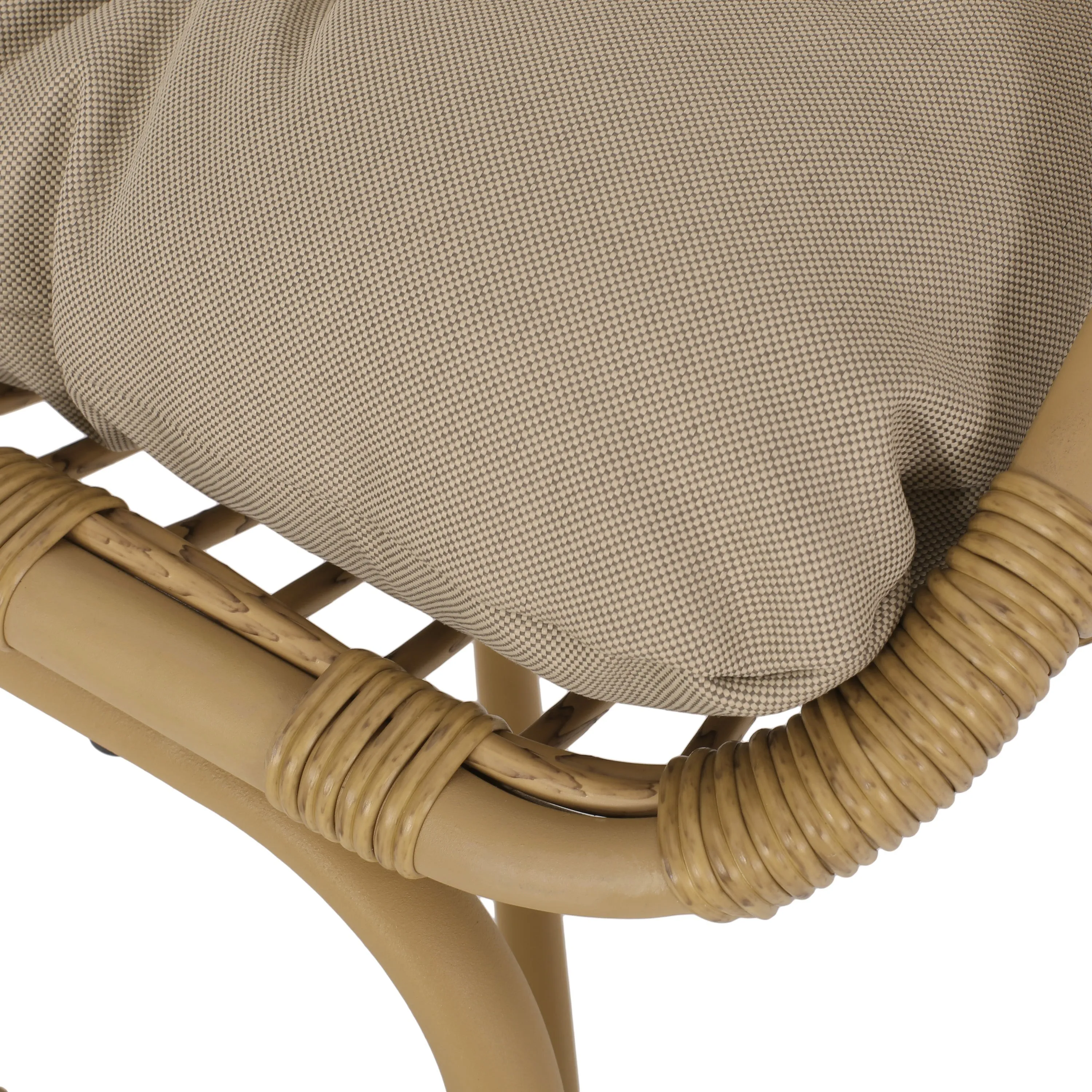 Cortina Outdoor Wicker Basket Chair with Cushion