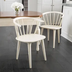 Countryside Rounded Back Spindle Dining Chair (Set of 2) - NH230692 dining table set, 6-piece dining set