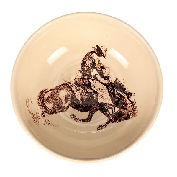 Cowboy Bronc & Brands Bowls