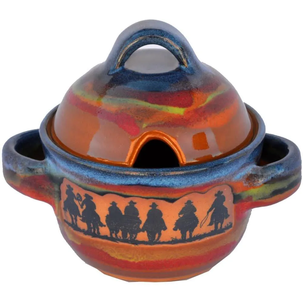 Cowboy Posse Sugar Pot toilet seat cover, slow close seat