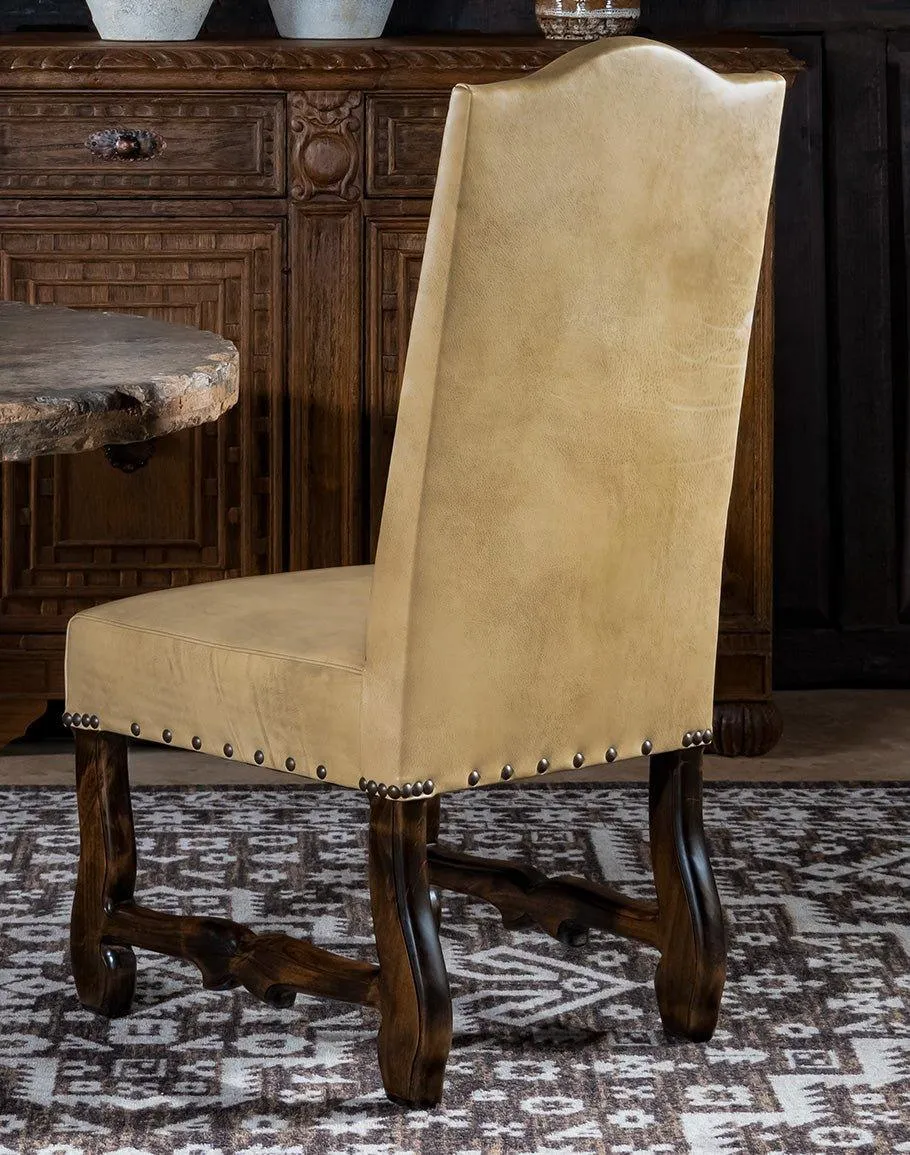 Cowboy Tool Embossed Side Chair