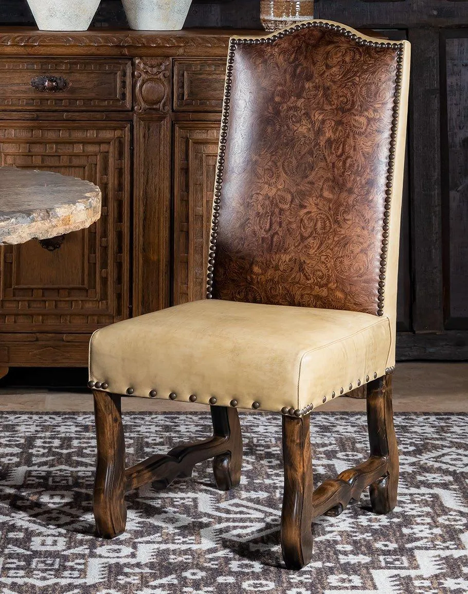 Cowboy Tool Embossed Side Chair gaming chair, computer chair