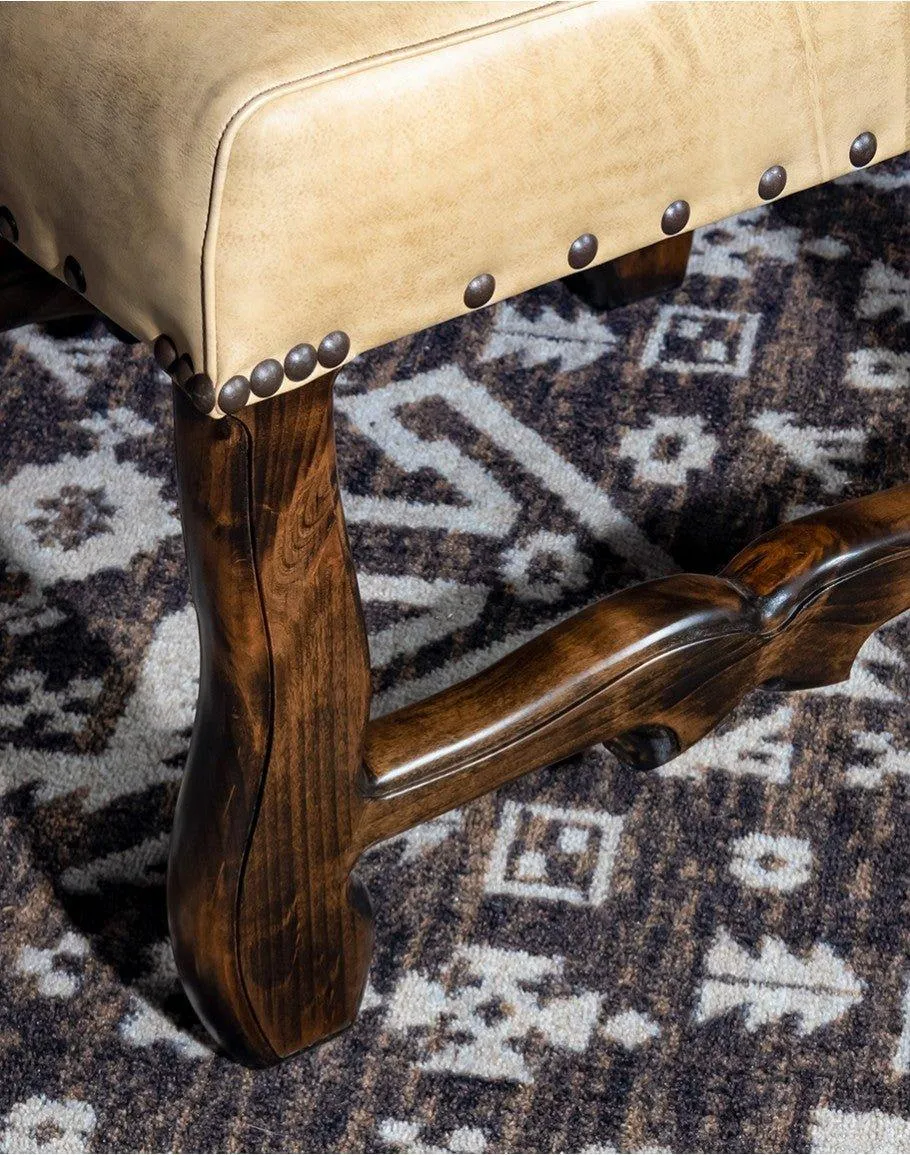 Cowboy Tool Embossed Side Chair