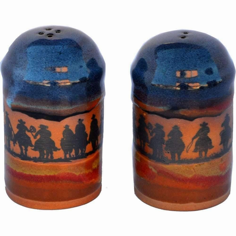 Cowboy Posse 8 oz Stoneware Creamer Pitcher