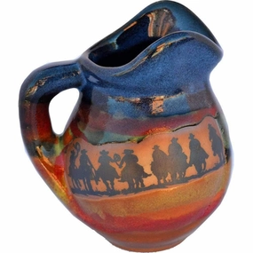 Cowboy Posse 8 oz Stoneware Creamer Pitcher toilet seat cover, slow close seat